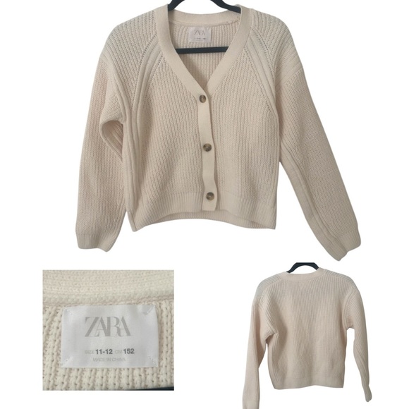 Zara Other - NWOT Zara Chunky Knit Cardigan
